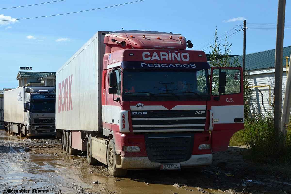 Киргизия, № B 5410 AJ — DAF XF105 FT