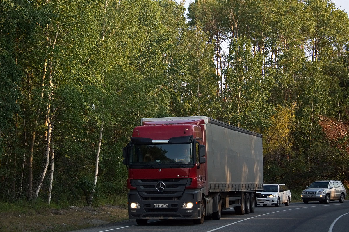 Татарстан, № Е 711 ЕС 116 — Mercedes-Benz Actros ('2009) 1844