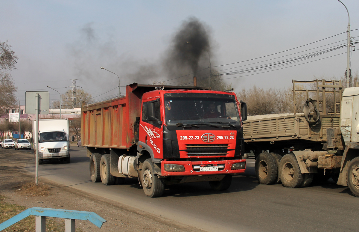 Красноярский край, № М 966 АУ 124 — FAW J5 CA3252