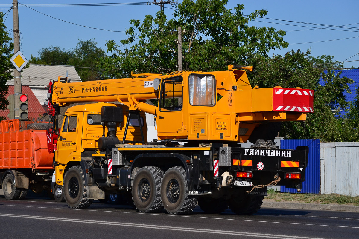 Волгоградская область, № Е 773 АУ 134 — КамАЗ-43118-46