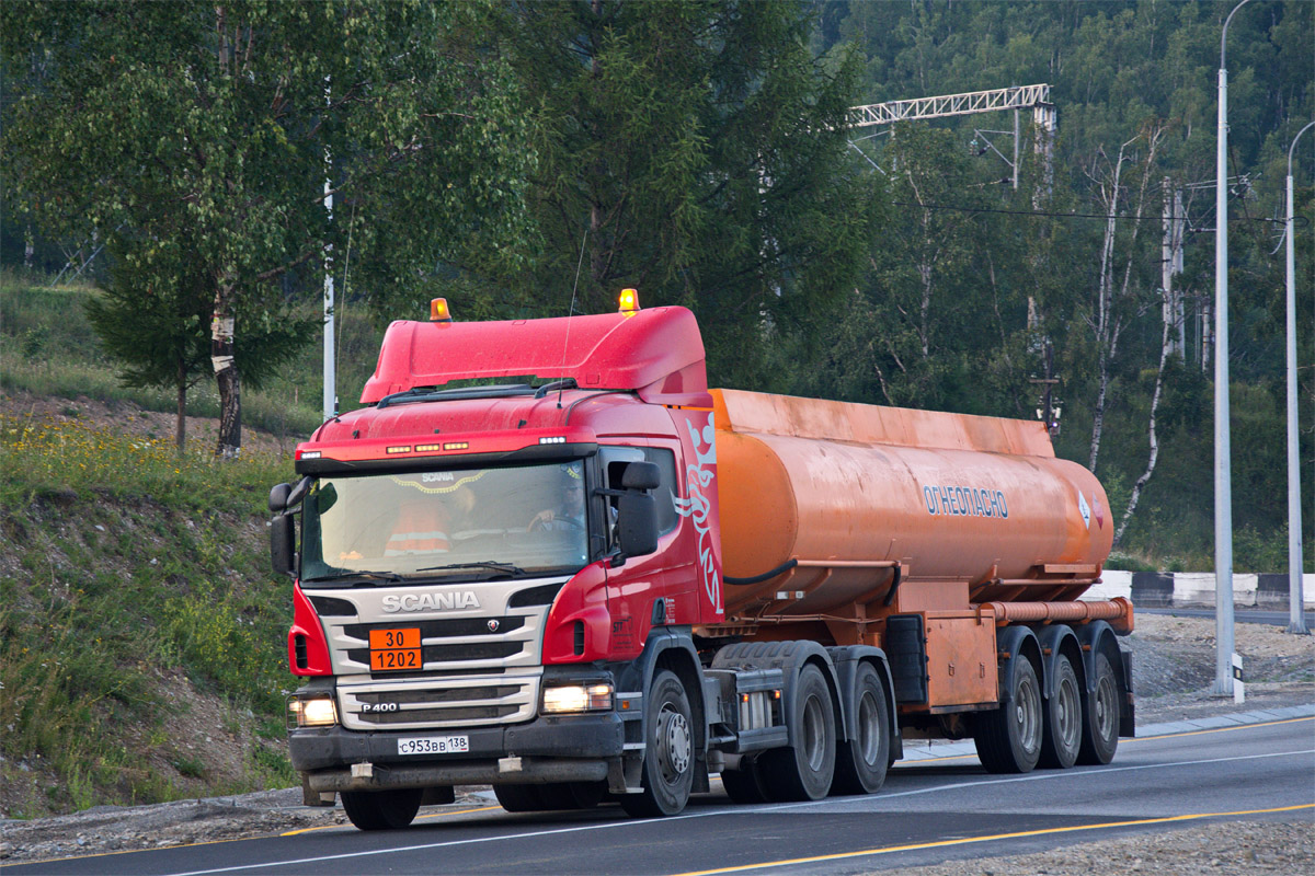 Иркутская область, № С 953 ВВ 138 — Scania ('2011) P400