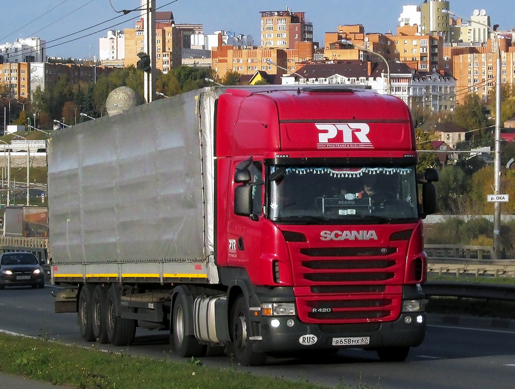 Смоленская область, № В 658 МХ 67 — Scania ('2009) R420