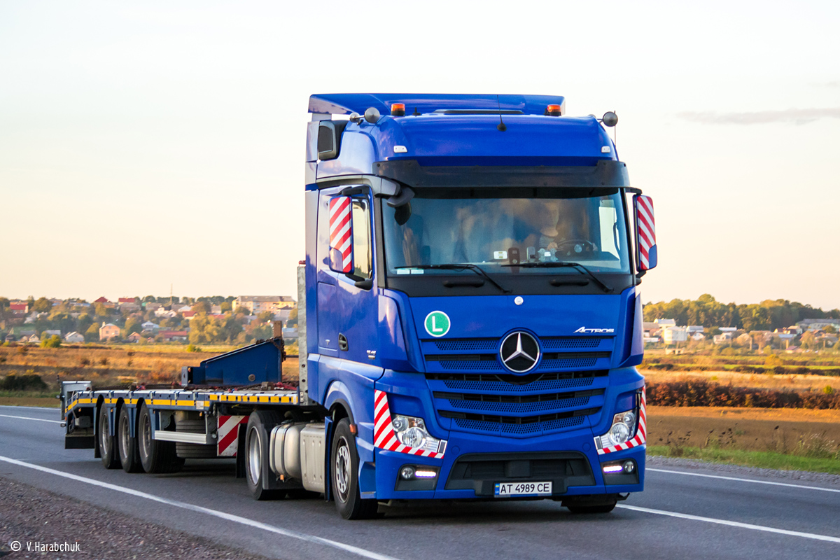 Ивано-Франковская область, № АТ 4989 СЕ — Mercedes-Benz Actros ('2011) 1845