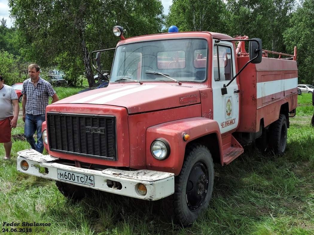 Челябинская область, № М 600 ТС 74 — ГАЗ-3307