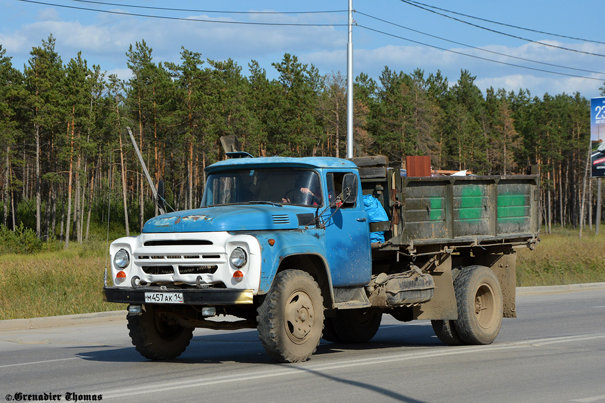 Саха (Якутия), № М 457 АК 14 — ЗИЛ-495710