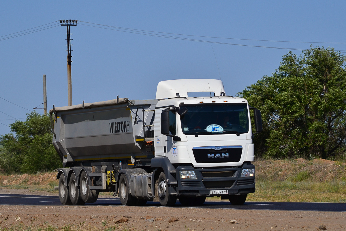 Волгоградская область, № В 475 УТ 82 — MAN TGS ('2007) 19.400