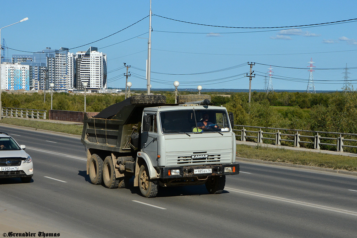 Саха (Якутия), № Р 985 ВХ 14 — КамАЗ-55111 [551110]