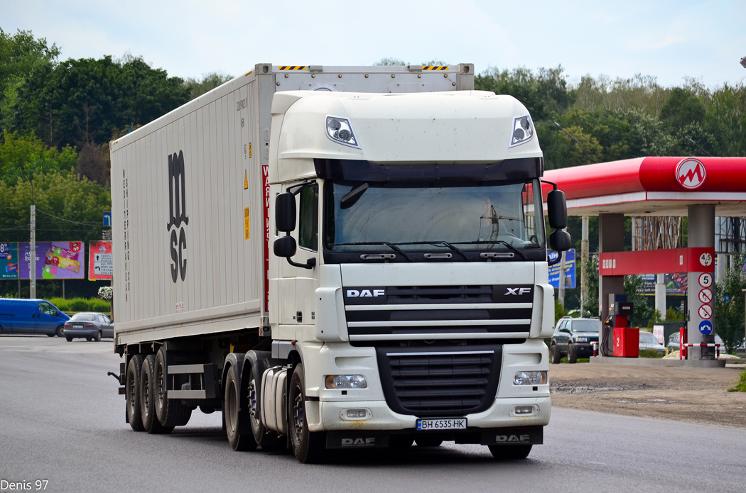 Одесская область, № ВН 6535 НК — DAF XF105 FTG