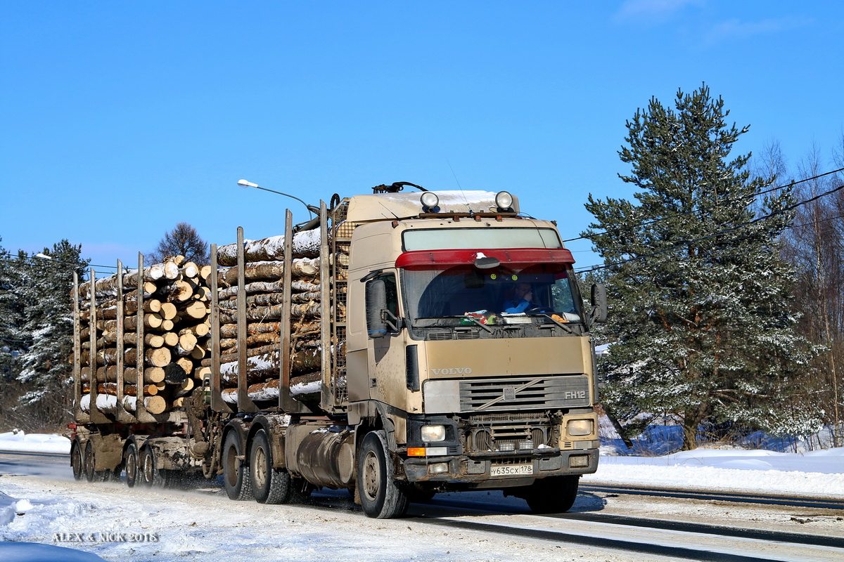 Санкт-Петербург, № У 635 СХ 178 — Volvo ('1993) FH12.460