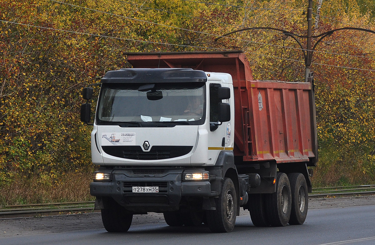 Омская область, № Т 278 ХМ 55 — Renault Kerax [X9P]