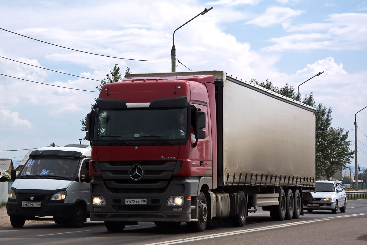 Татарстан, № Х 472 ТА 116 — Mercedes-Benz Actros '09 1841 [Z9M]