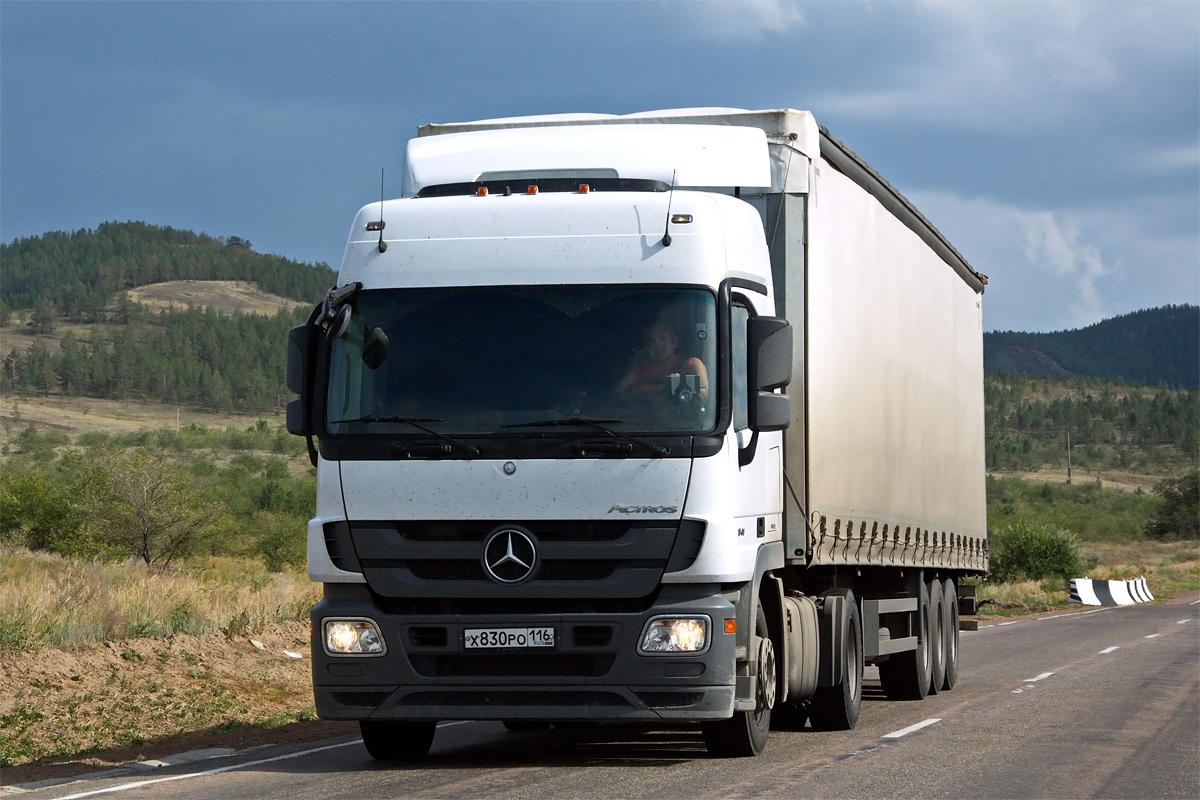 Татарстан, № Х 830 РО 116 — Mercedes-Benz Actros '09 1841 [Z9M]