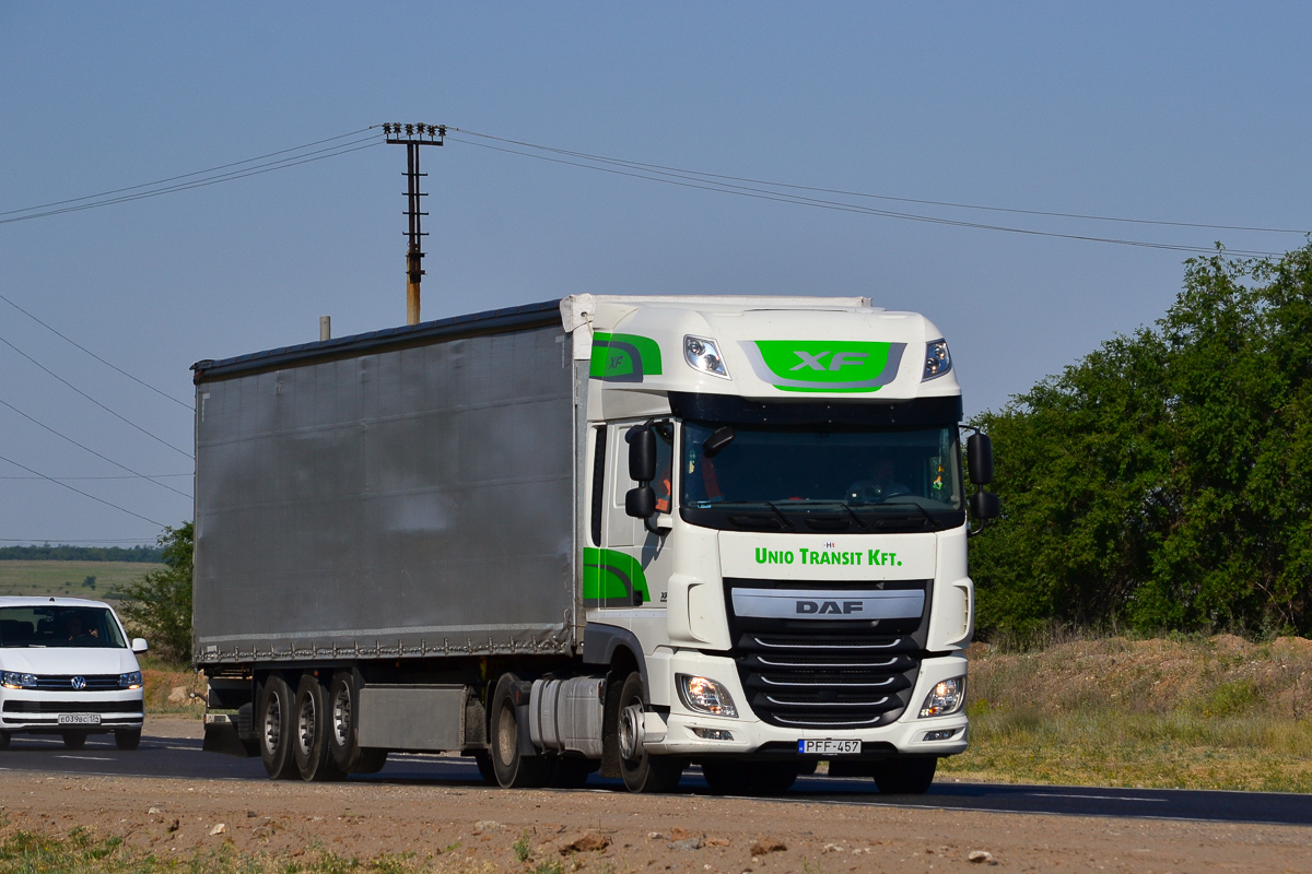 Венгрия, № PFF-457 — DAF XF Euro6 FT