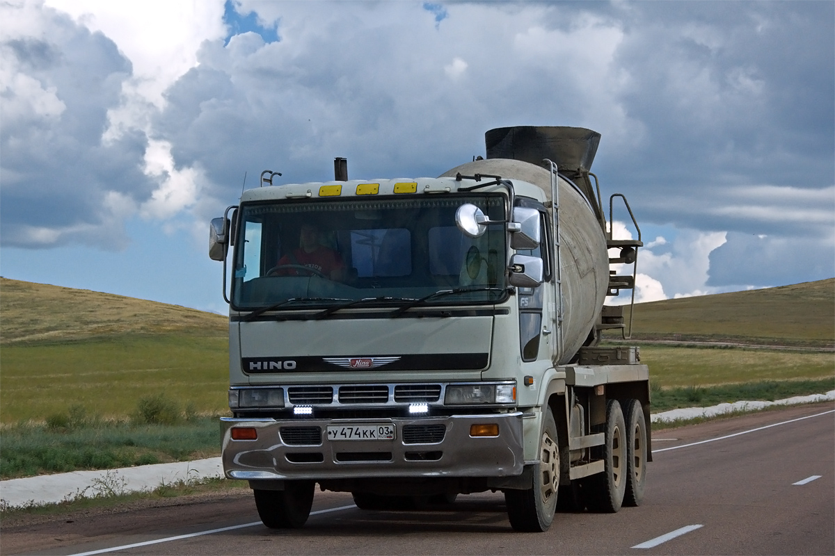 Бурятия, № У 474 КК 03 — Hino (общая модель)