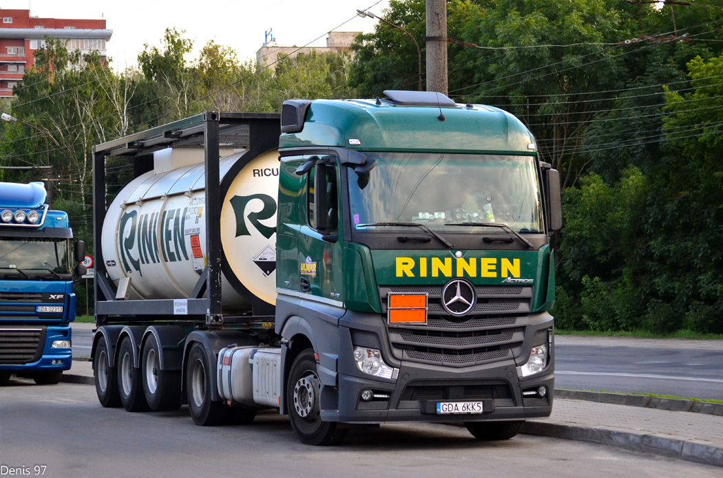 Польша, № GDA 6KK5 — Mercedes-Benz Actros ('2011) 1845