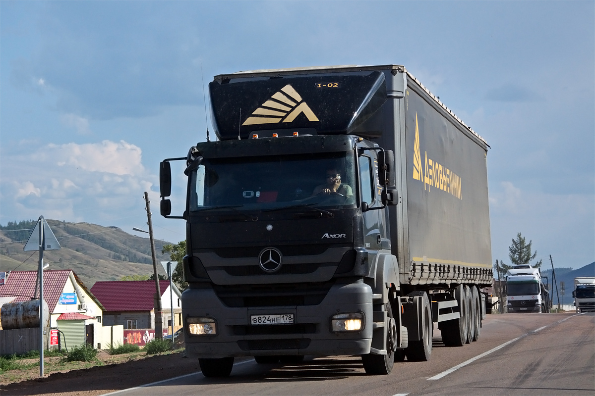 Башкортостан, № В 824 НЕ 178 — Mercedes-Benz Axor 1836