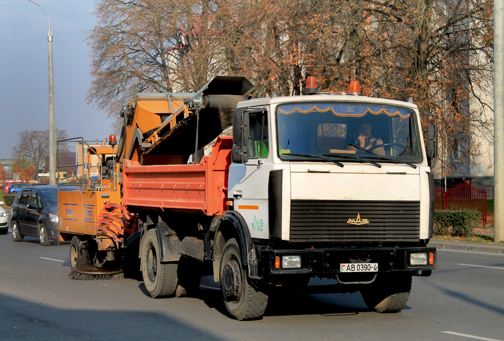 Гродненская область, № АВ 0390-4 — МАЗ-5551 (общая модель)