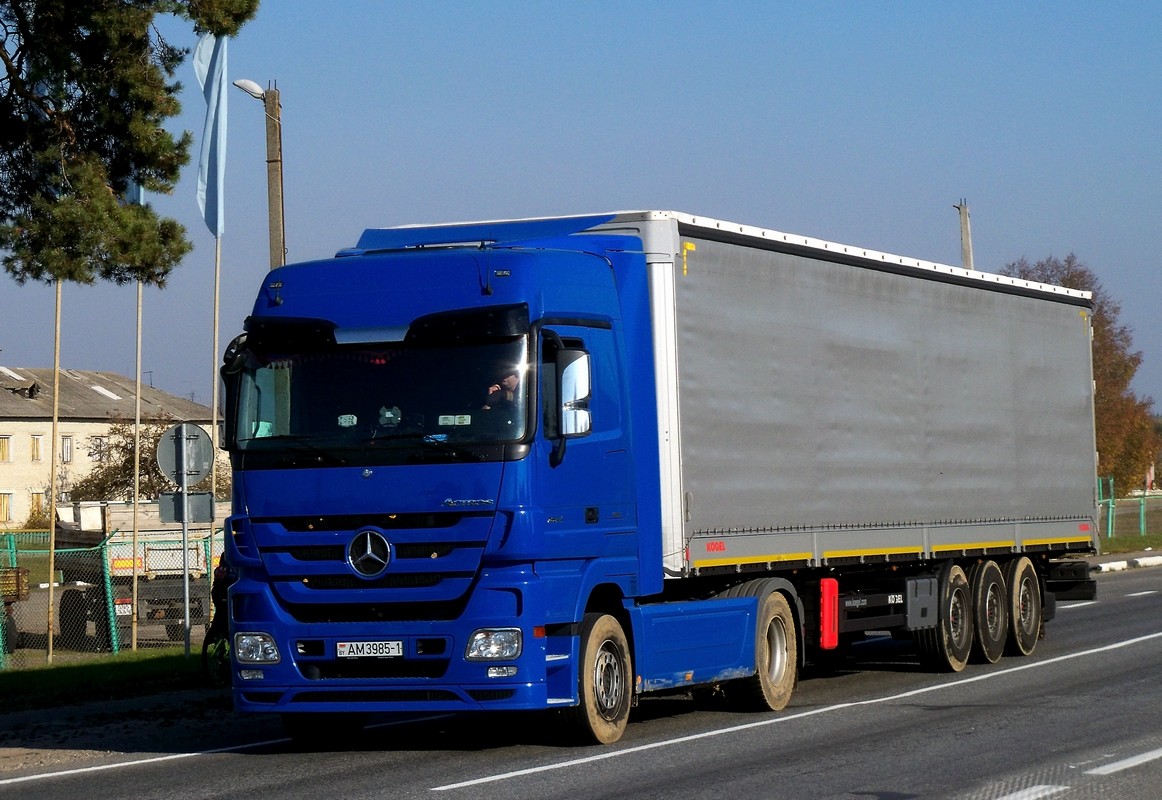 Брестская область, № АМ 3985-1 — Mercedes-Benz Actros ('2009) 1844