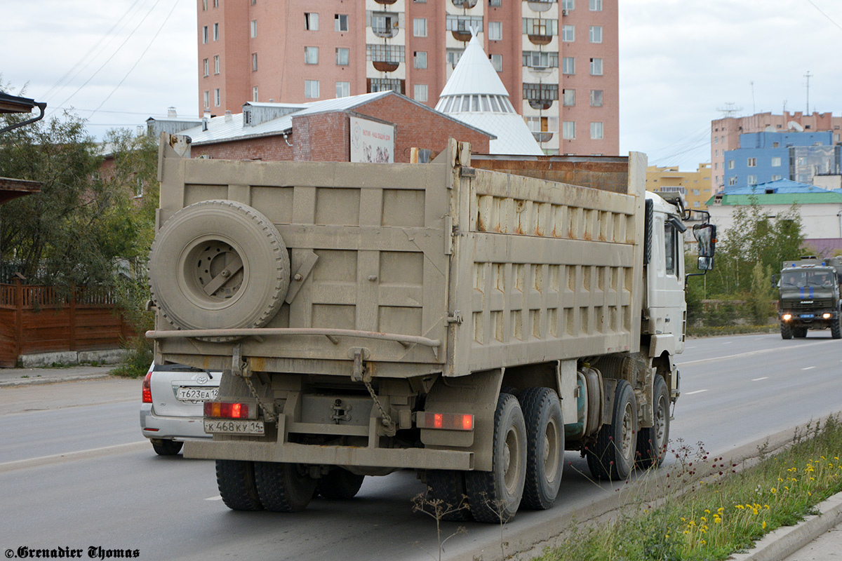 Саха (Якутия), № К 468 КУ 14 — Shaanxi Shacman F3000 SX331x