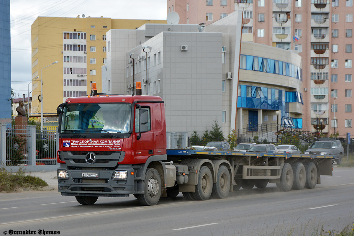 Саха (Якутия), № Е 030 КХ 14 — Mercedes-Benz Actros '09 3341 [Z9M]