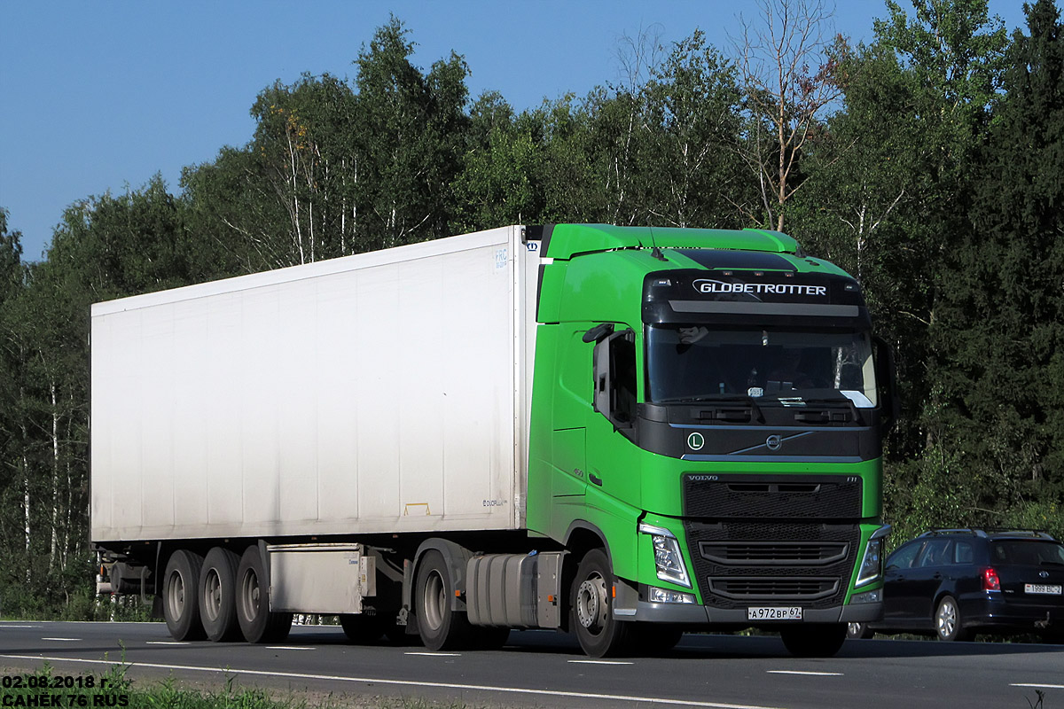 Смоленская область, № А 972 ВР 67 — Volvo ('2012) FH.460 [X9P]