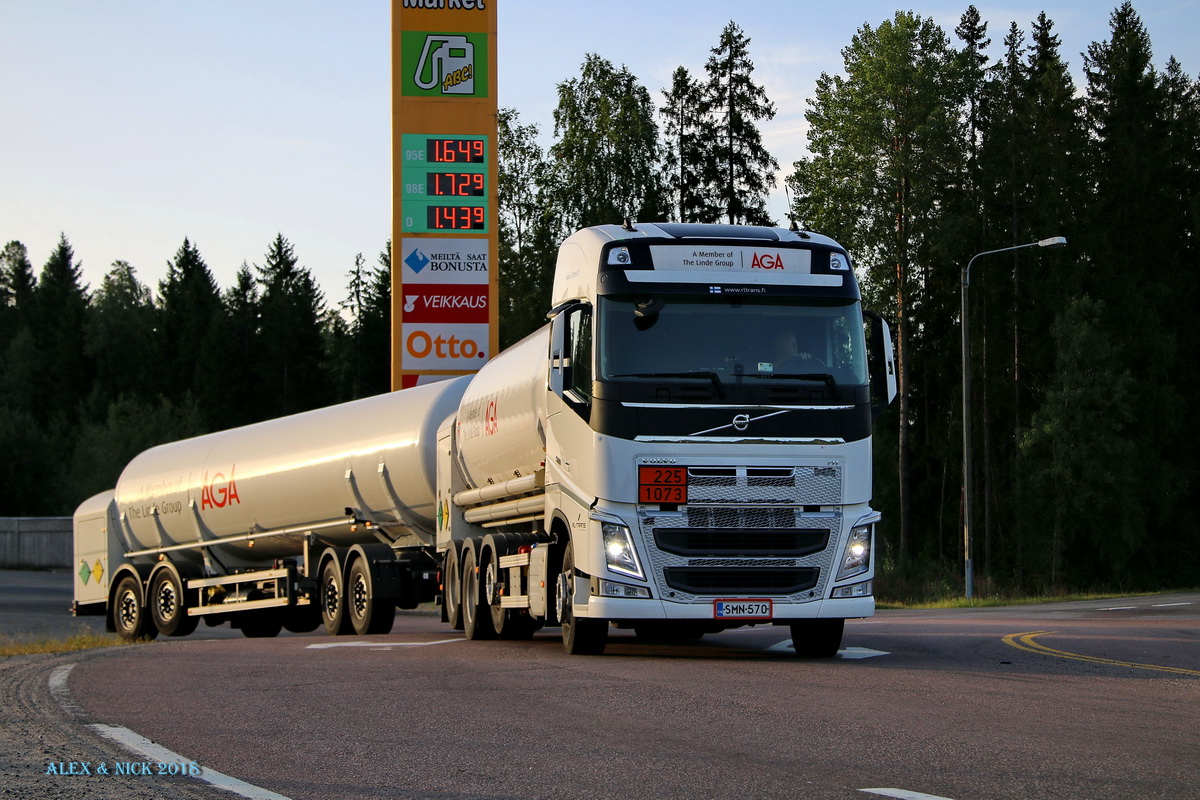 Финляндия, № SMN-570 — Volvo ('2012) FH.500