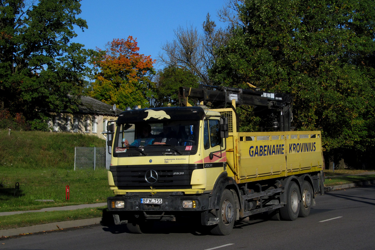 Литва, № BFM 755 — Mercedes-Benz SK 2531