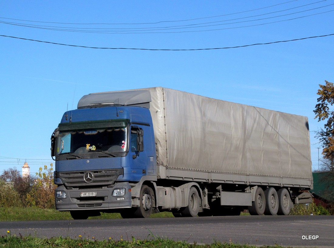 Витебская область, № АК 2018-2 — Mercedes-Benz Actros ('2009) 1844