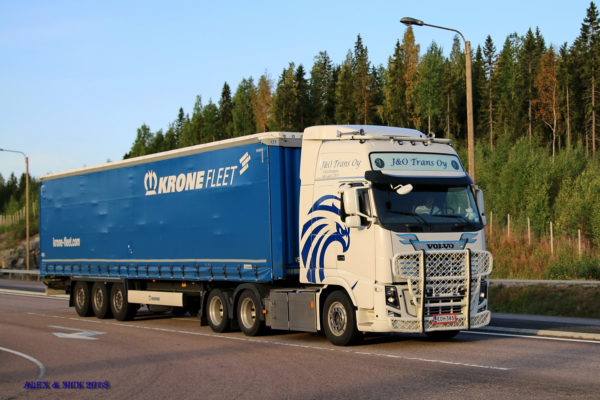 Финляндия, № EOH-385 — Volvo ('2008) FH-Series