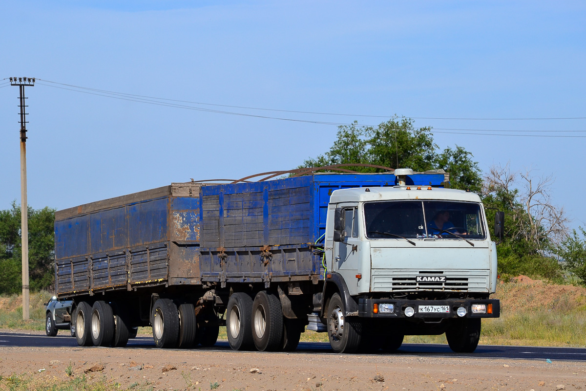 Ростовская область, № К 167 УС 161 — КамАЗ-53215-13 [53215N]