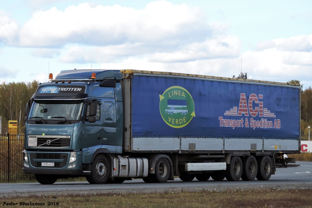 Томская область, № О 535 ХВ 70 — Volvo ('2008) FH.460