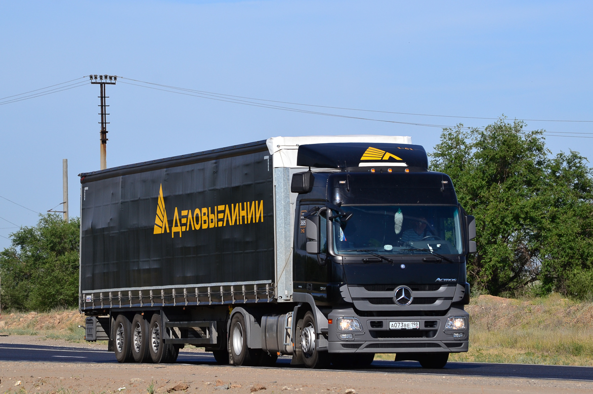 Ростовская область, № А 073 ВЕ 198 — Mercedes-Benz Actros ('2009) 1844