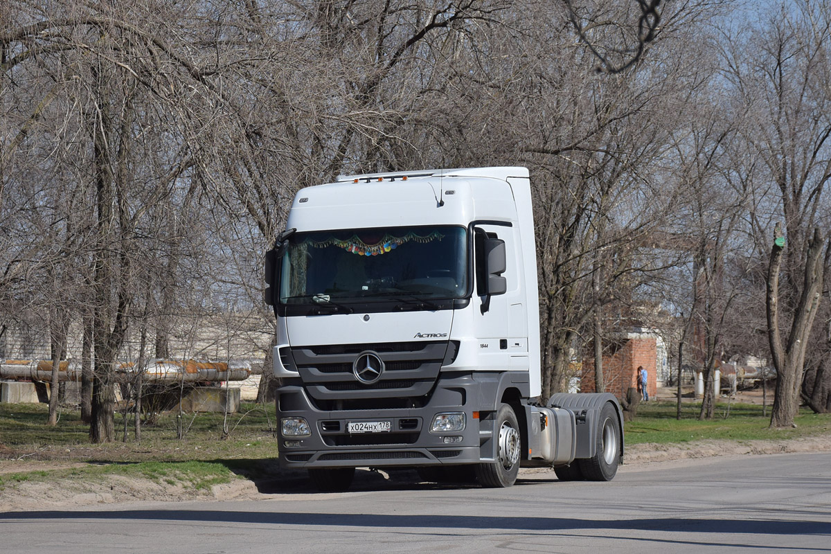 Санкт-Петербург, № Х 024 НХ 178 — Mercedes-Benz Actros '09 1844 [Z9M]