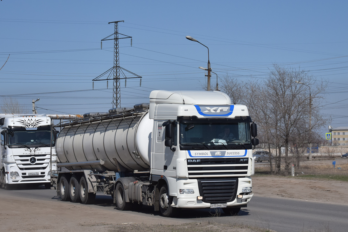 Нижегородская область, № О 155 МВ 152 — DAF XF105 FT