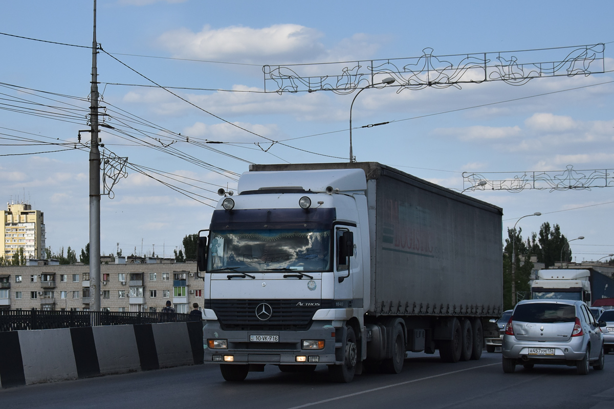 Азербайджан, № 10-VK-716 — Mercedes-Benz Actros ('1997) 1840