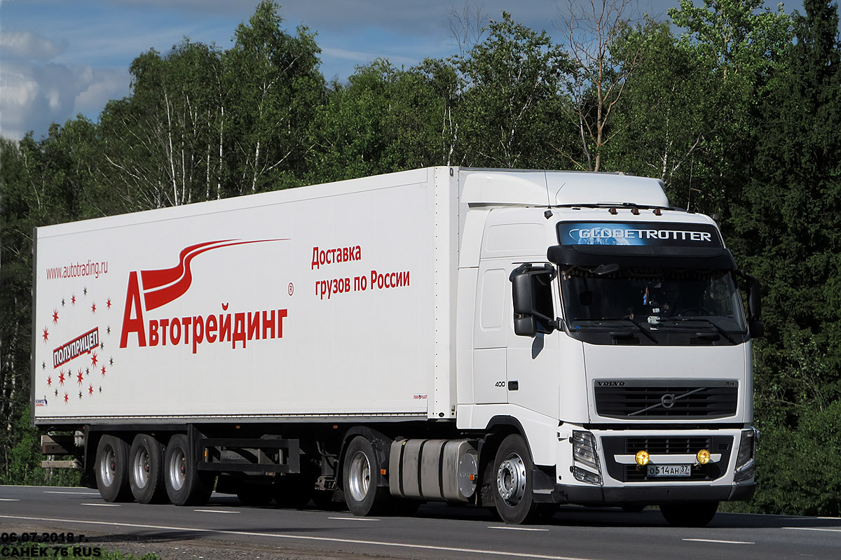 Ивановская область, № О 514 АН 37 — Volvo ('2008) FH.400 [X9P]