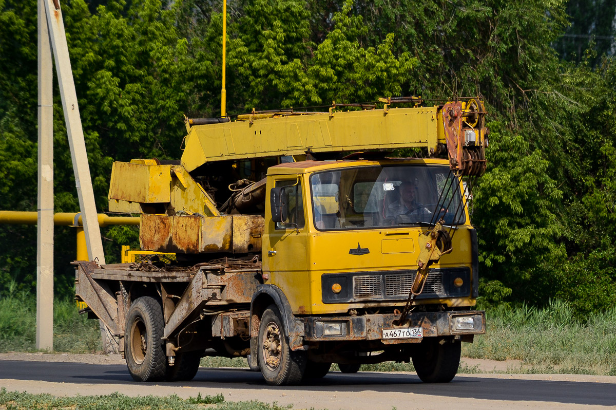 Волгоградская область, № А 467 ТО 134 — МАЗ-5337 [533700]