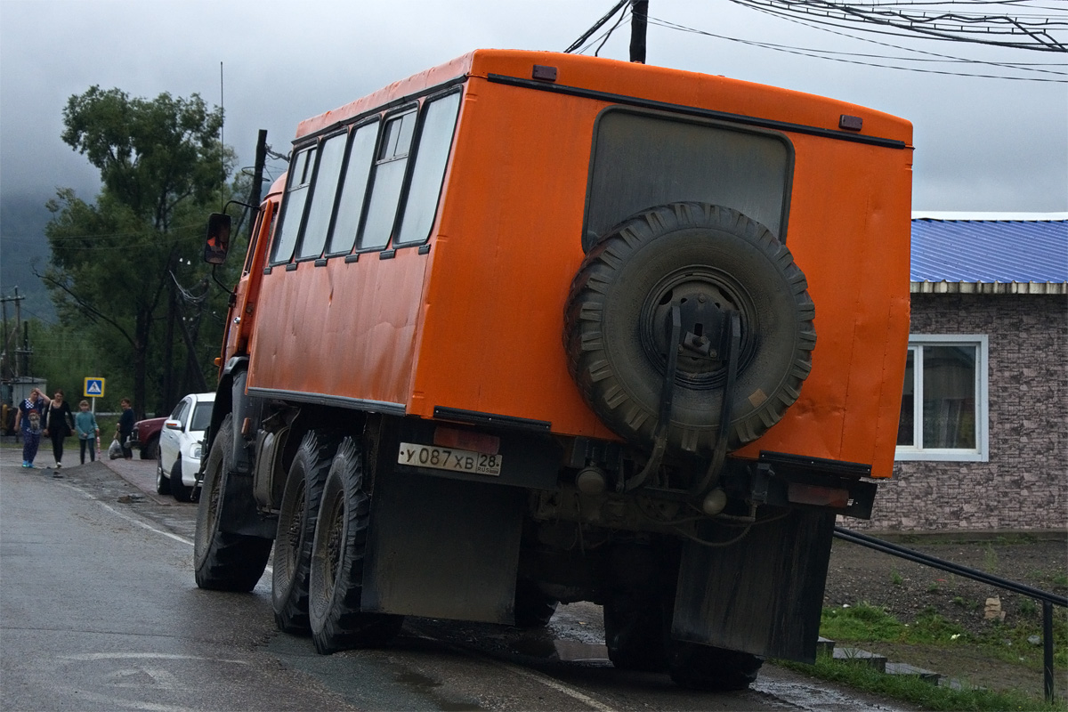 Амурская область, № У 087 ХВ 28 — КамАЗ-43114-15 [43114R]