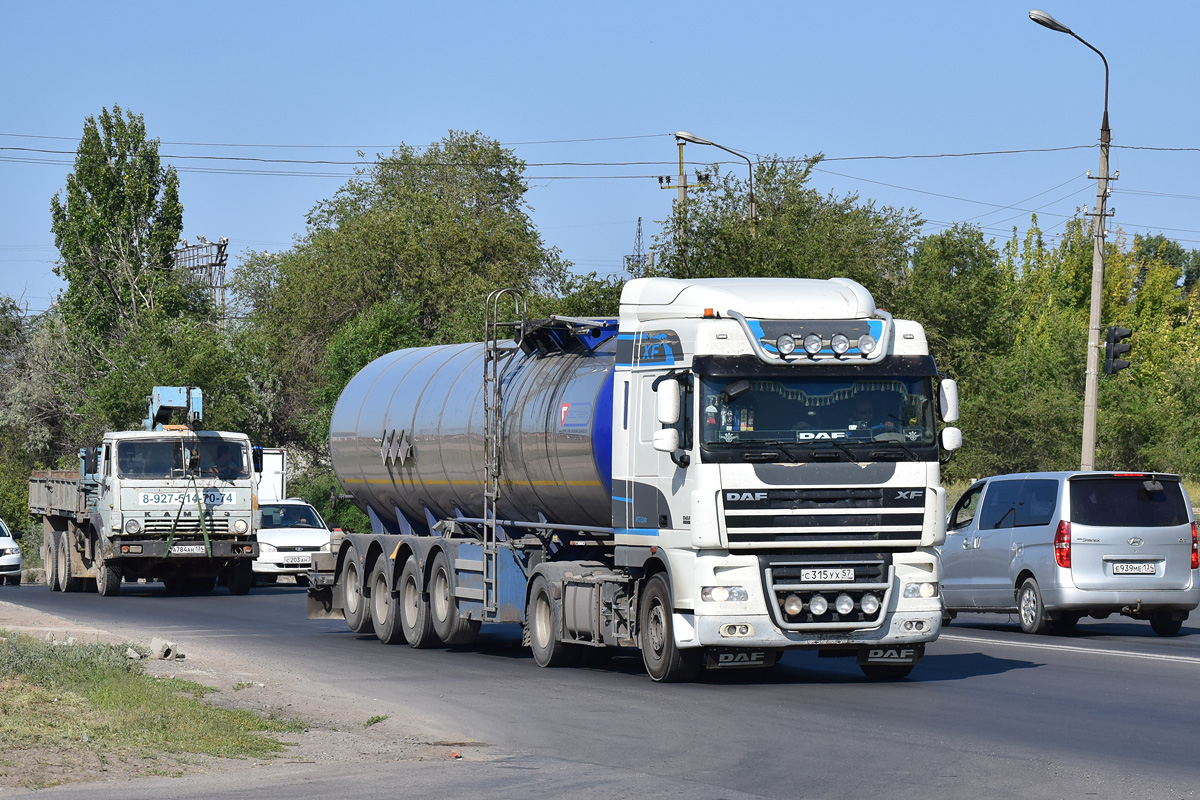 Орловская область, № С 315 УХ 57 — DAF XF105 FT