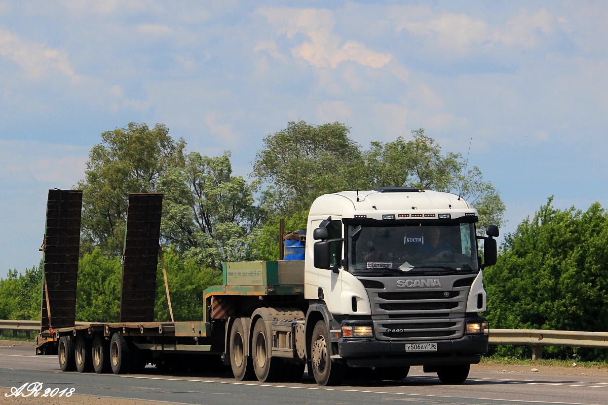 Воронежская область, № У 506 АУ 136 — Scania ('2011) P440