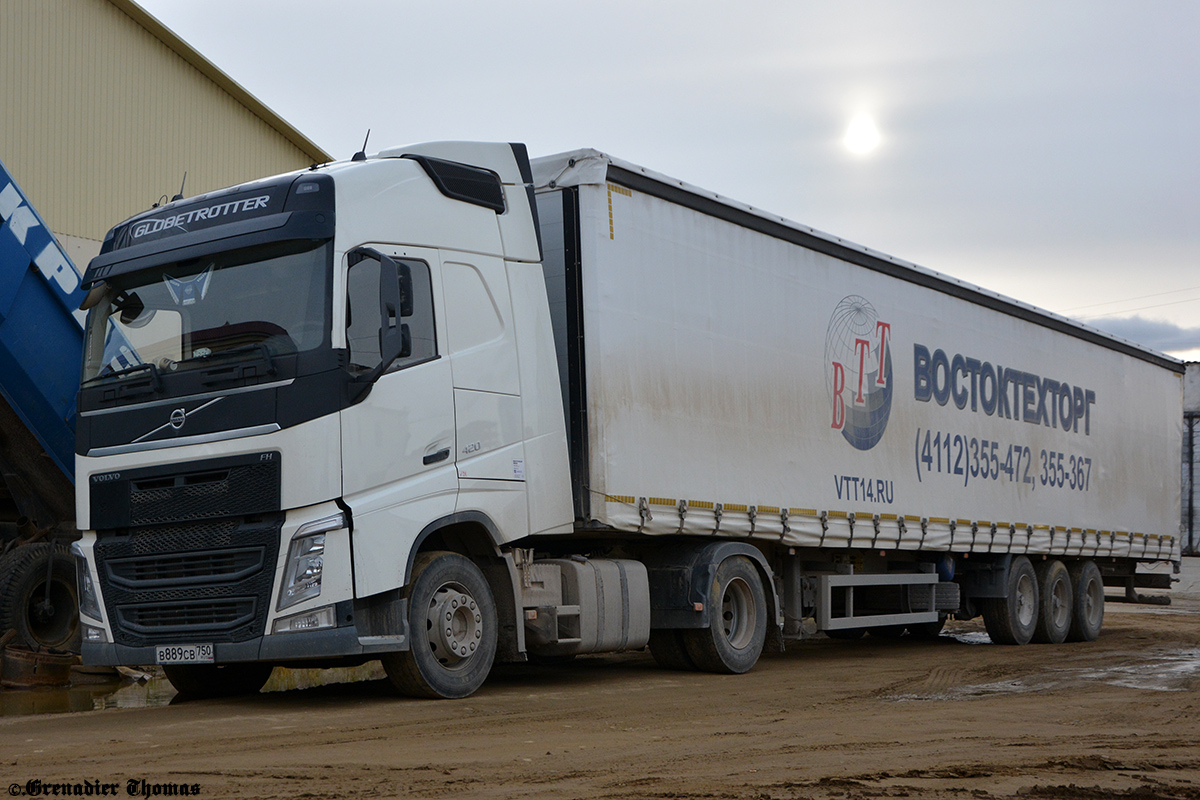 Московская область, № В 889 СВ 750 — Volvo ('2012) FH.420