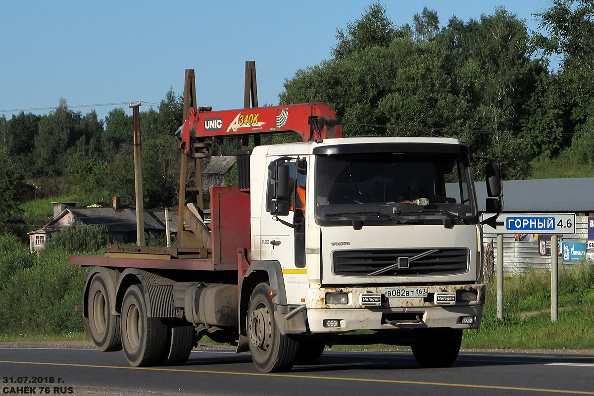 Самарская область, № В 082 ВТ 163 — Volvo ('2001) FL