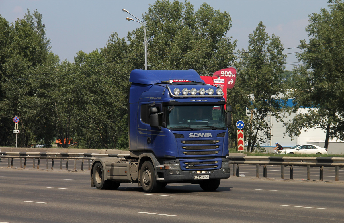 Красноярский край, № Х 836 МР 124 — Scania ('2013) G440