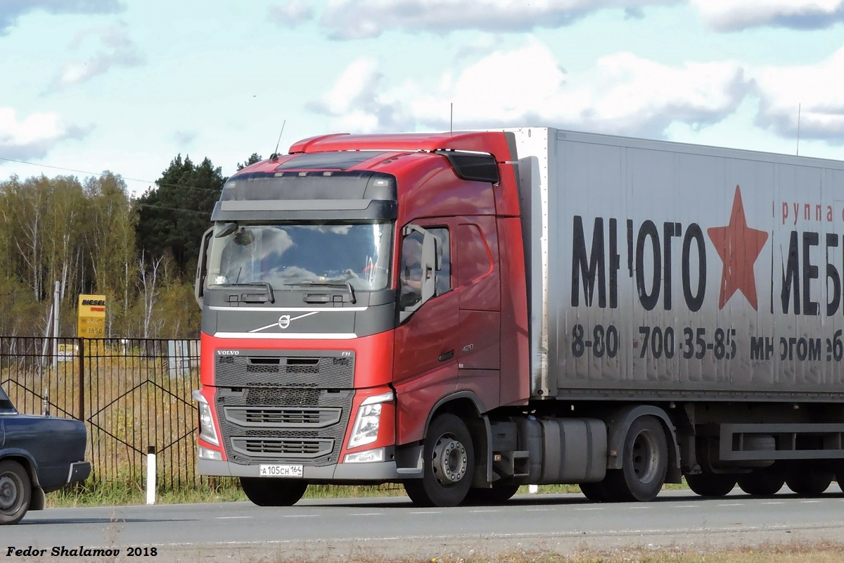 Саратовская область, № А 105 СН 164 — Volvo ('2012) FH.420