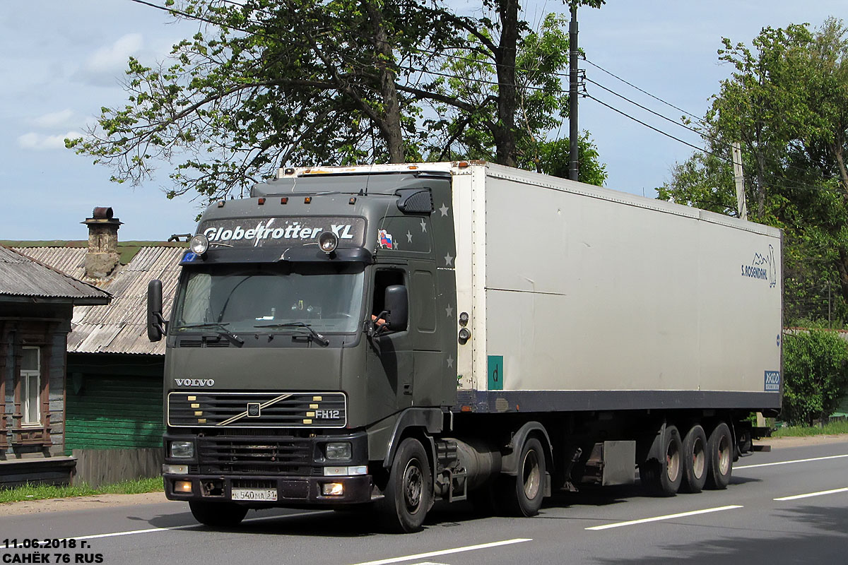 Мурманская область, № К 540 МА 51 — Volvo ('1993) FH12.380