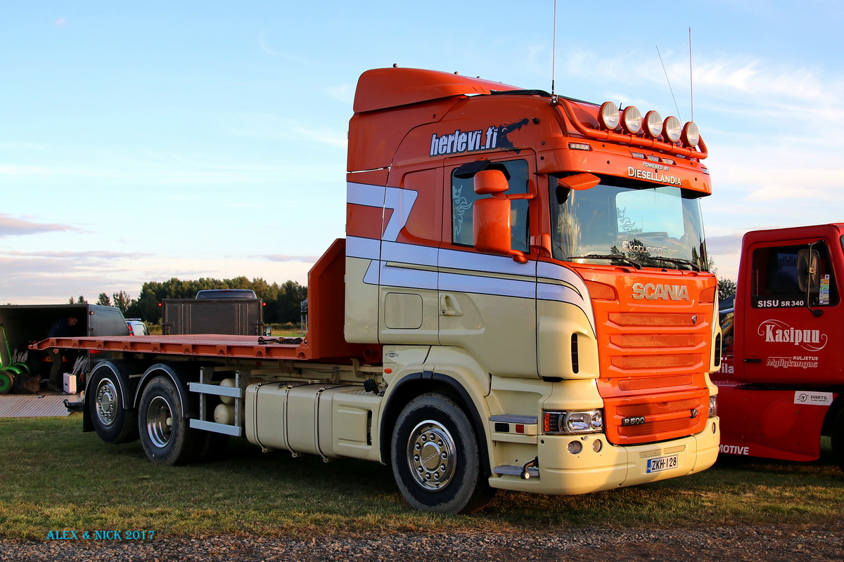 Финляндия, № ZKH-128 — Scania ('2009) R500