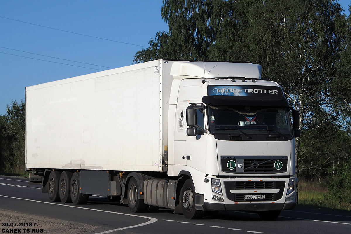 Смоленская область, № У 608 МХ 67 — Volvo ('2008) FH.460