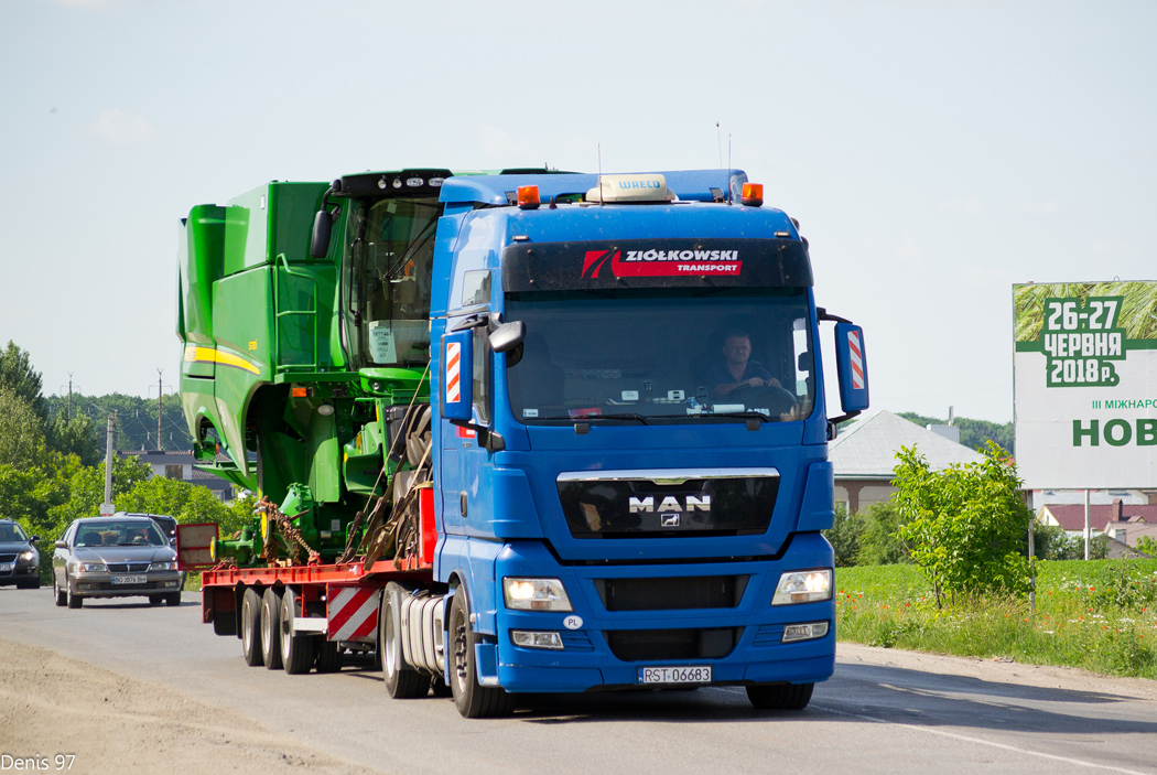 Польша, № RST 06683 — MAN TGX ('2007) 18.440