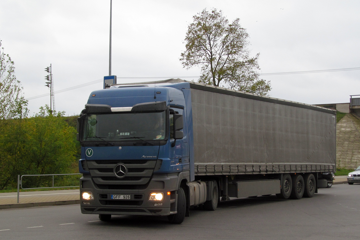 Литва, № GFF 926 — Mercedes-Benz Actros ('2009) 1844