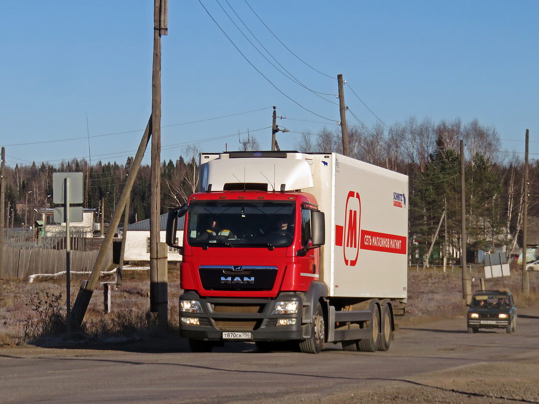 Смоленская область, № Т 870 СК 750 — MAN TGS ('2007) 28.360